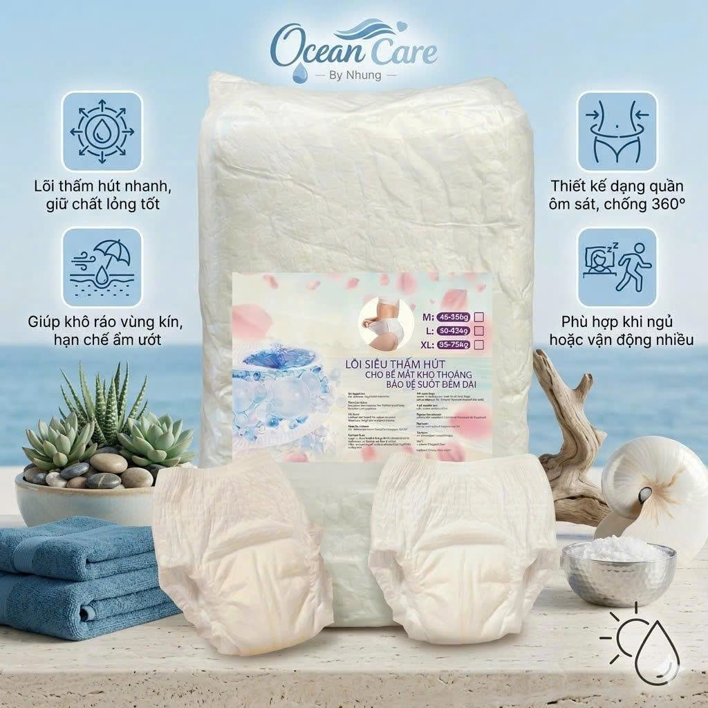 BVS Quần Enjoy Cool – Bịch 50 Miếng Màu Ngẫu Nhiên, Mặc Êm Mát Cả Ngày