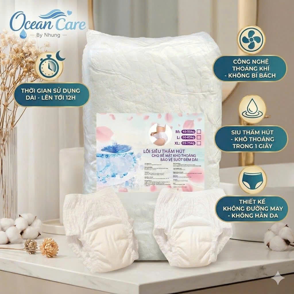 BVS Quần Enjoy Cool – Combo 2 Bịch 100 Miếng Màu Ngẫu Nhiên - Phù hợp Cân Nặng Từ 45kg - 80kg