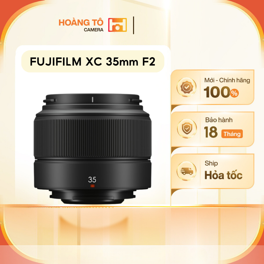 Ống kính Fujifilm XC 35mm F2 | Mới Chính Hãng