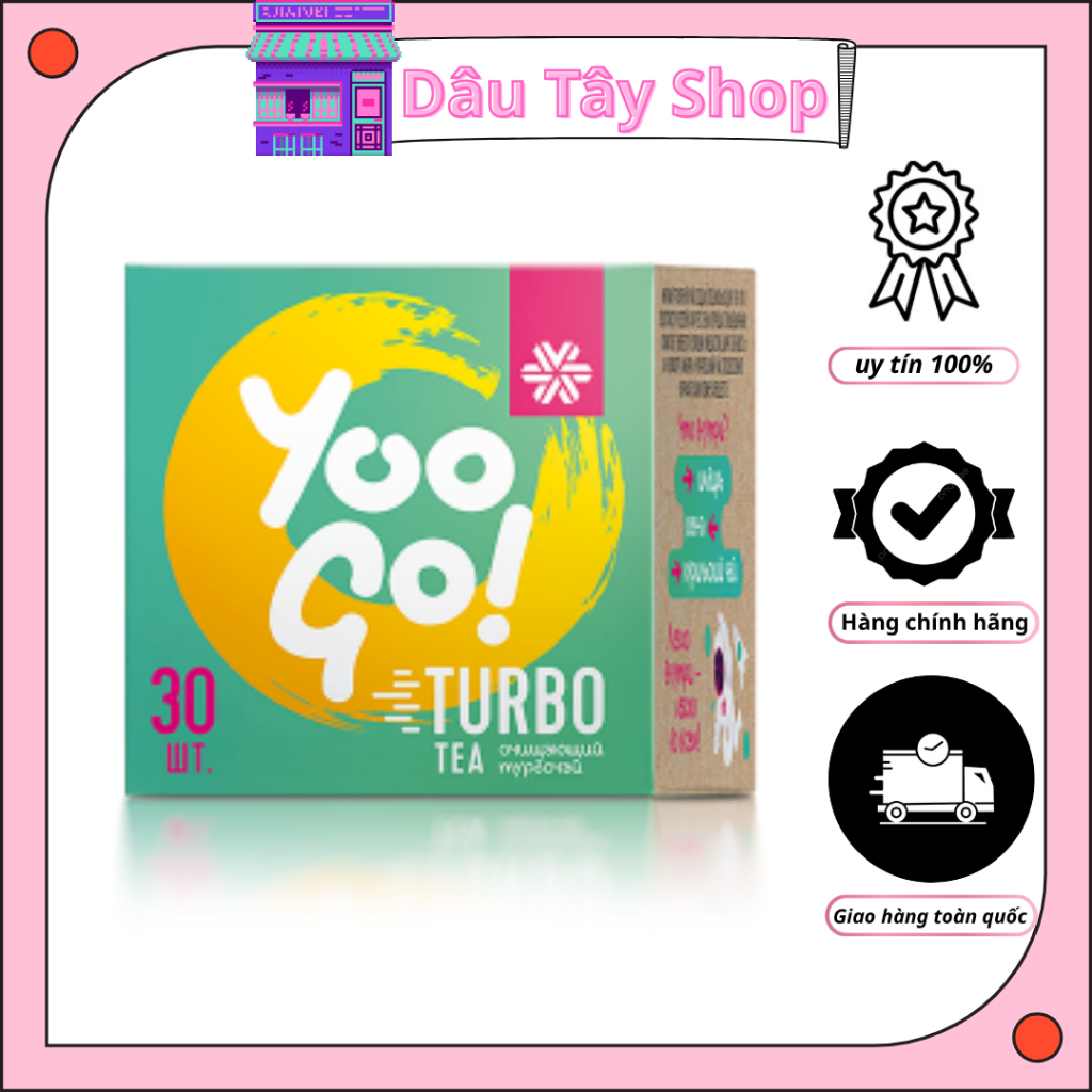Thực phẩm bảo vệ sức khỏe Trà thảo mộc YOO GO Turbo tea