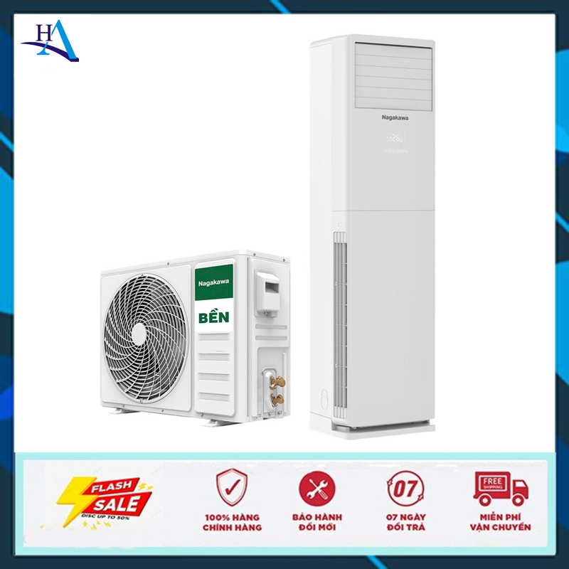 Máy lạnh tủ đứng Nagakawa 3 HP NP-C28R1K58 (Miễn phí giao tại HCM-ngoài tỉnh liên hệ shop)