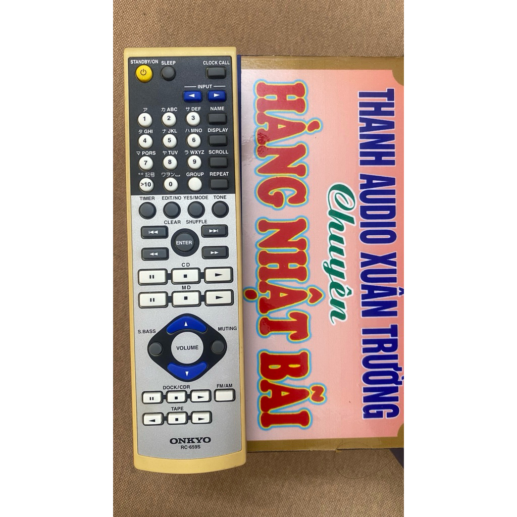 Khiển ONKYO RC-659S cho dàn Onkyo FR-N7/N7X/N9/N9X/N7TX/N9TX
