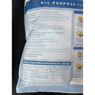 Bột mì đa dụng all purpose flour 1kg - 중력분