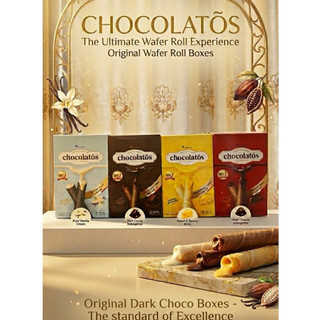 Bánh Quế Phô mai, Soocla đen, Soocla sữa, Vani Gery Chocolatõs Cheese Flavour (Hộp 336g )
