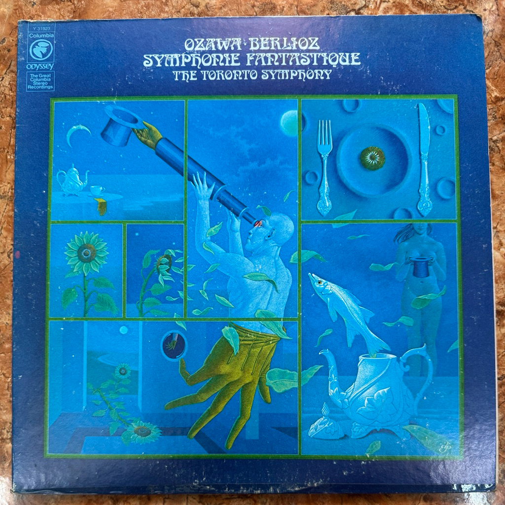 ĐĨA THAN - Berlioz - Symphonie Fantastique   Nhạc trưởng Seiji Ozawa Dàn nhạc Giao hưởng Toronto (TS