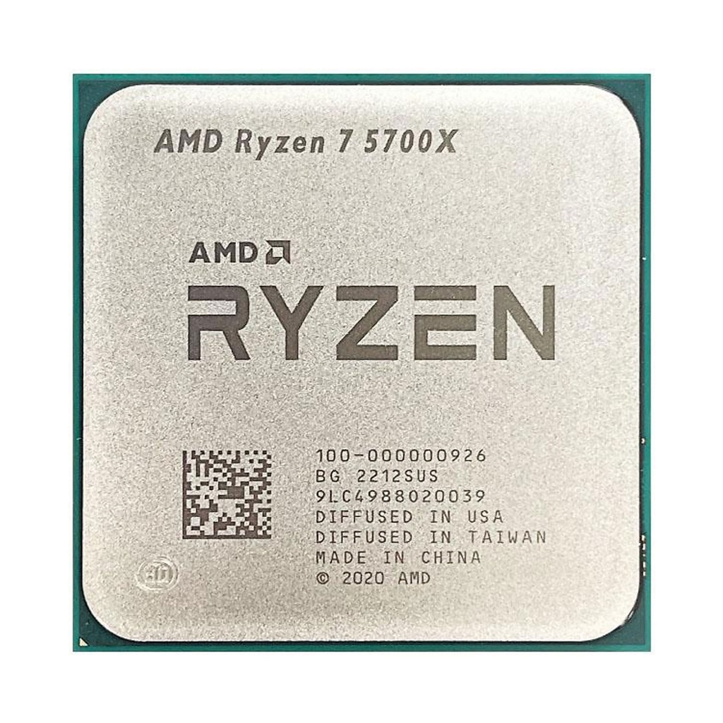 CPU AMD Ryzen 7 5700X TRAY 3.4GHz 8 cores 16 threads 36MB New tray chính hãng BH 36T