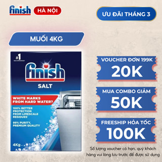 Muối rửa bát Finish Salt 1kg_2kg_4kg
