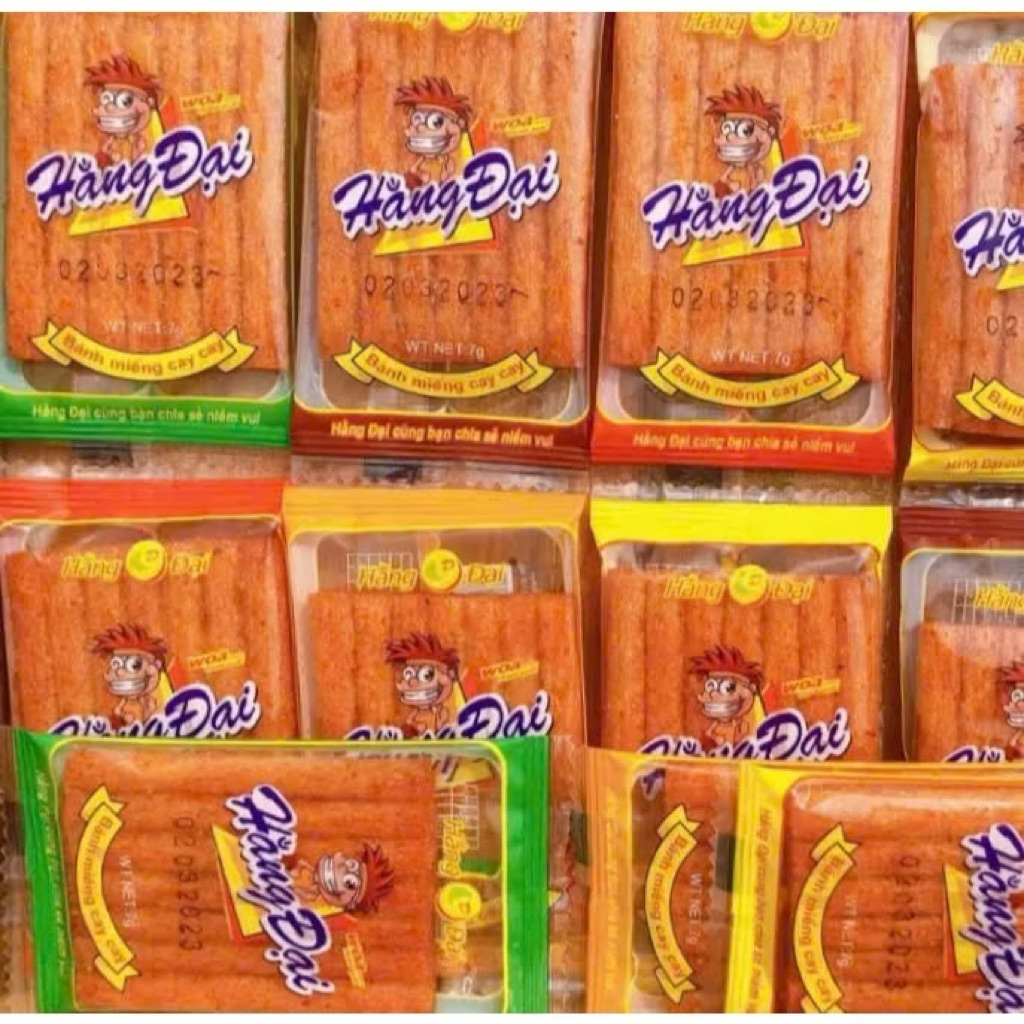 Sỉ 60 Gói Sườn Dê Hằng Đại -snack sườn dê Ăn Vặt Nội Địa Việt Nam Cực Hot