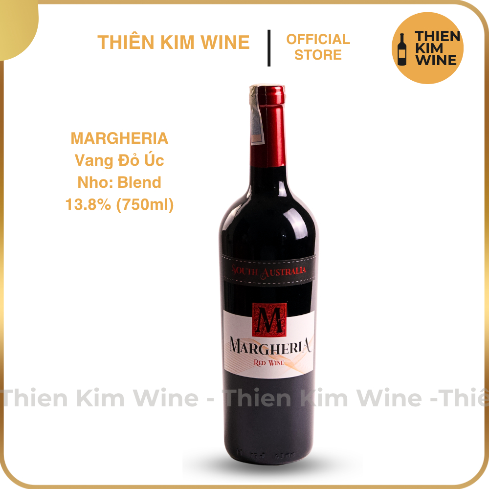 [Chính Hãng] - Rượu Vang Đỏ Úc Margheria 750 ml (13,8%)
