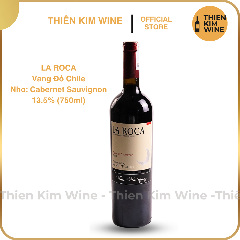 [Chính Hãng] - Rượu Vang Đỏ Chile La Roca Cabernet Sauvignon - 750ml (13,5%)