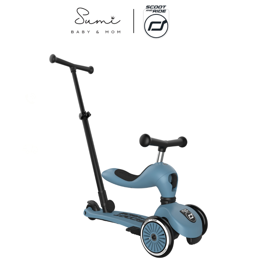Xe Scooter cho bé Scoot and Ride Highwaykick 1 Push and Go