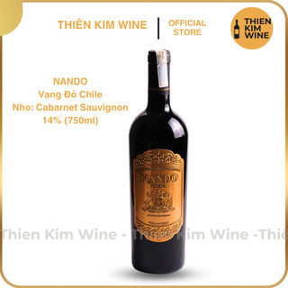 [Chính Hãng] - Rượu Vang Đỏ Wine Chile Nando Cabarnet Sauvignon - 750ml (14%)