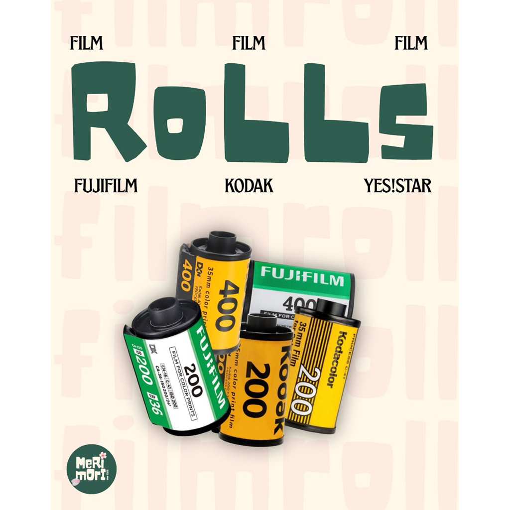 Film Cuộn 35mm Chính Hãng (Fujic200, Fujic400, Kodak Gold 200, Kodak Ultramax 400, Kodak Colorplus 2