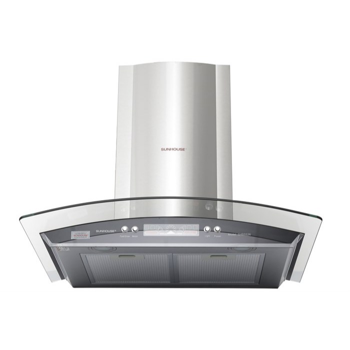 Máy hút mùi kính cong Sunhouse SHB6626 (Xả kho giá rẻ, bảo hành chính hãng)