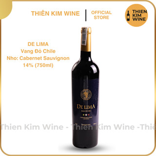 [Chính Hãng] - Rượu Vang Đỏ Chile Delima Cabernet Sauvignon - 750ml (14%)