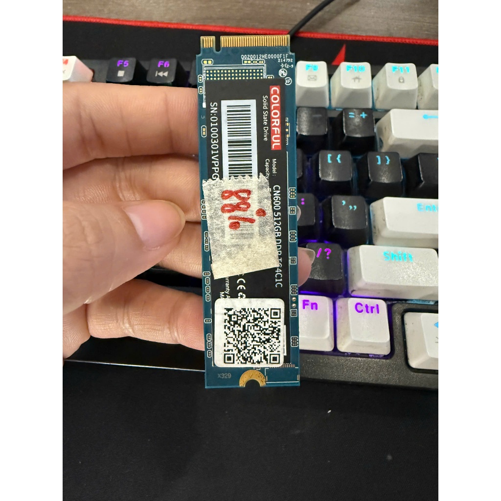 Ổ cứng SSD NVME 512G sức khỏe khá - Các Hãng