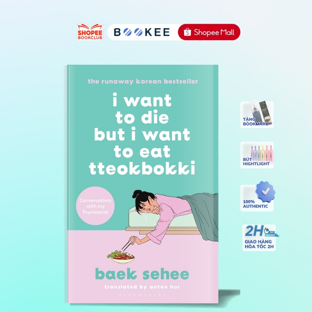 Sách - I want to die but i want to eat tteokbokki