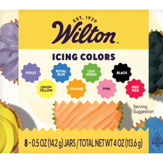 Màu thực phẩm Wilton Icing Color Bộ 8 Màu