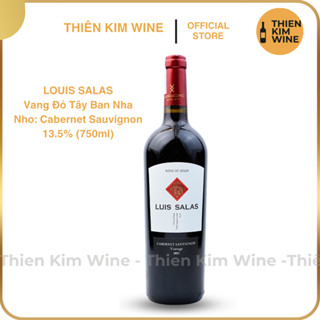 [Chính Hãng] - Rượu Vang Đỏ Tây Ban Nha Louis Salas Wine Cabernet Sauvignon - 750ml (13,5%)
