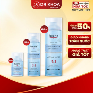 Nước Tẩy Trang Eucerin Dermato Clean Hyaluron Micellar Water Dịu Nhẹ Cho Mọi Loại Da