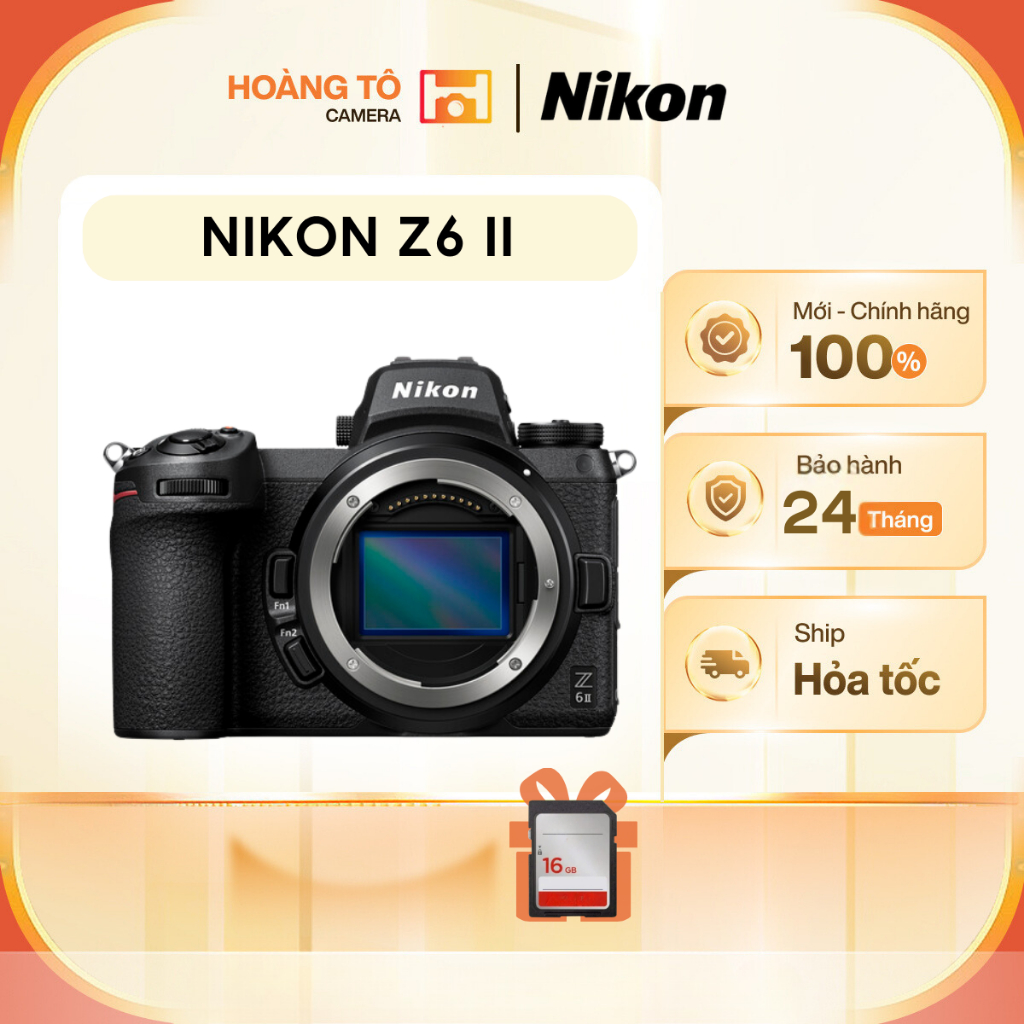 Máy ảnh Nikon Z6 II Z62 [ Mới chính hãng ]