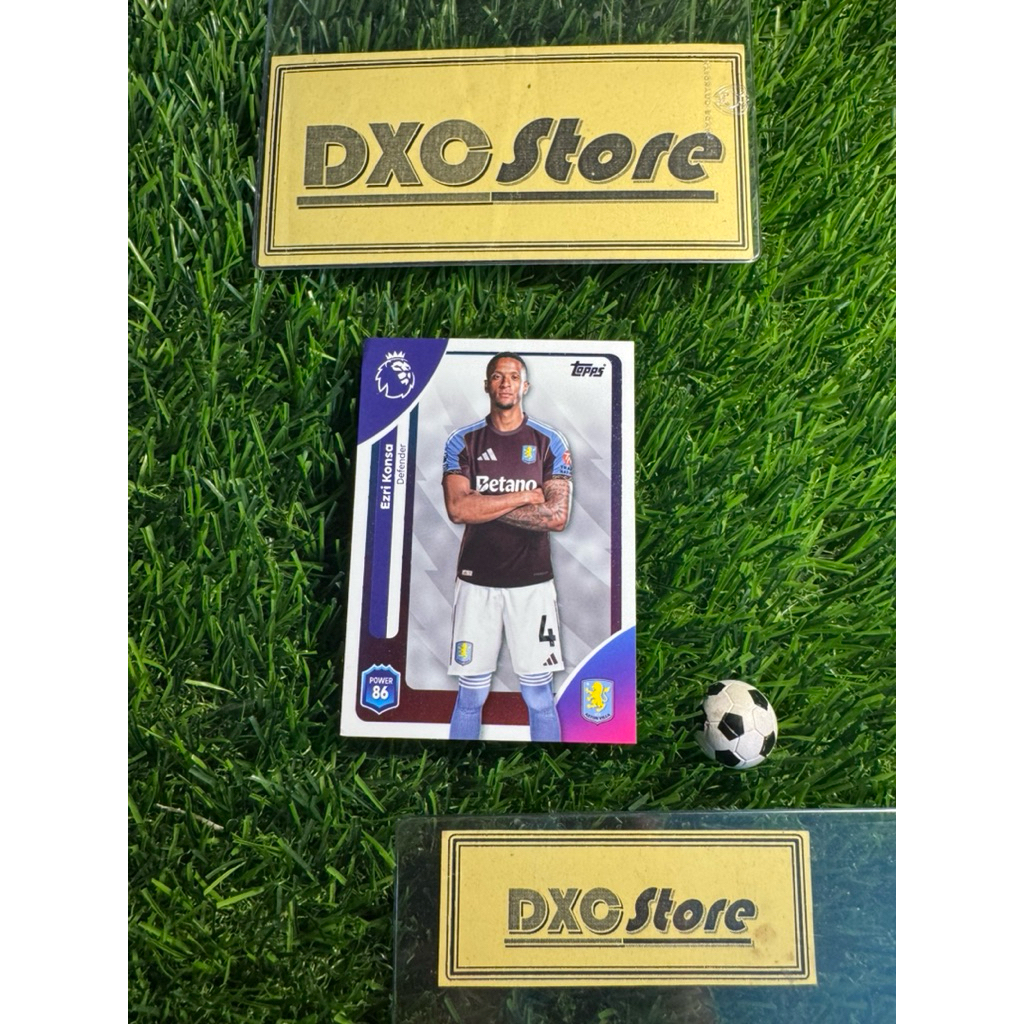 [ CHÍNH HÃNG ] - TOPPS PREMIER LEAGUE 2026 - EZRI KONSA (ASTON VILLA)