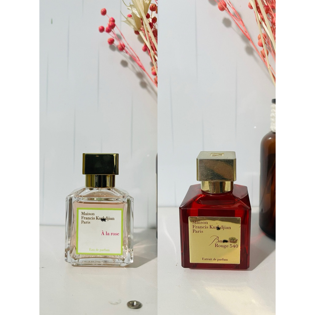 thanh lý gốc 40ml/ chiết 10ml nước hoa MS Rose/Rouge 540 đỏ