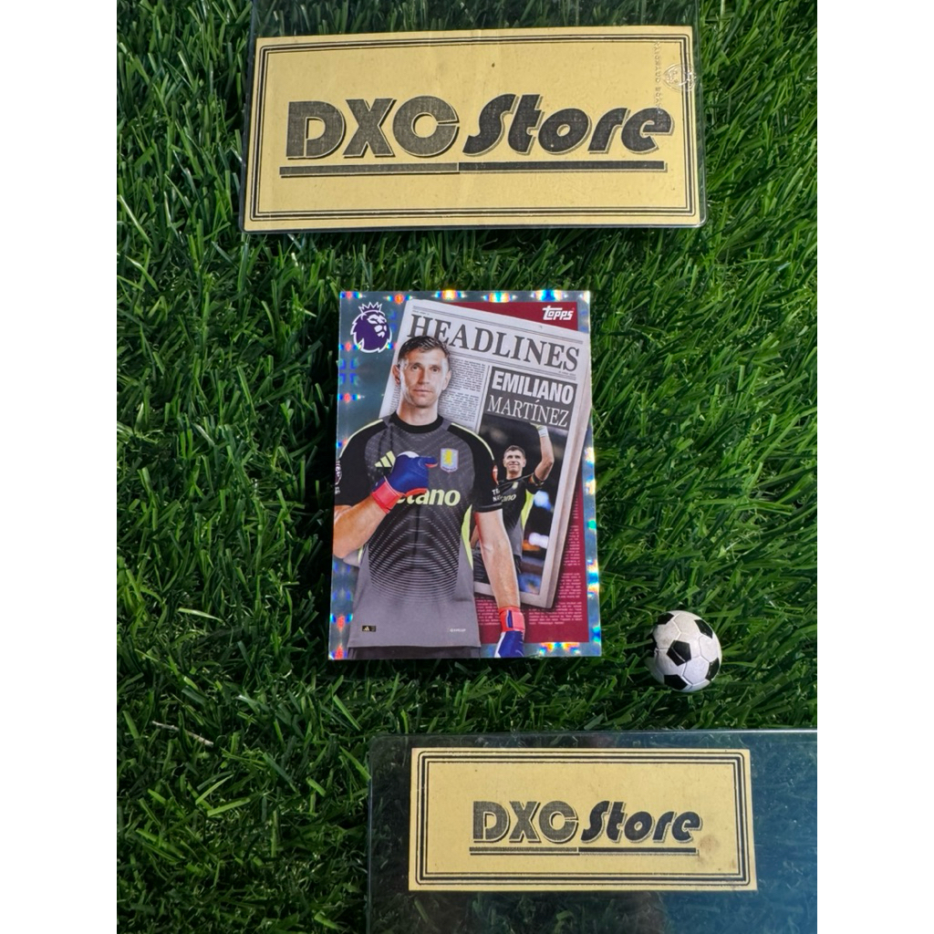 [ CHÍNH HÃNG ] - HEADLINES - TOPPS PREMIER LEAGUE 2026 - EMILIANO MARTINEZ (ASTON VILLA)