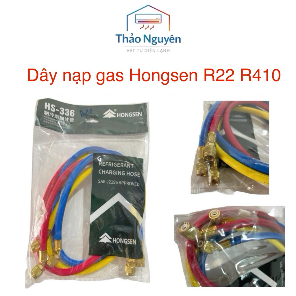 Dây sạc gas điều hòa  Hongsen R410 R22 - Dây nạp gas Hongsen
