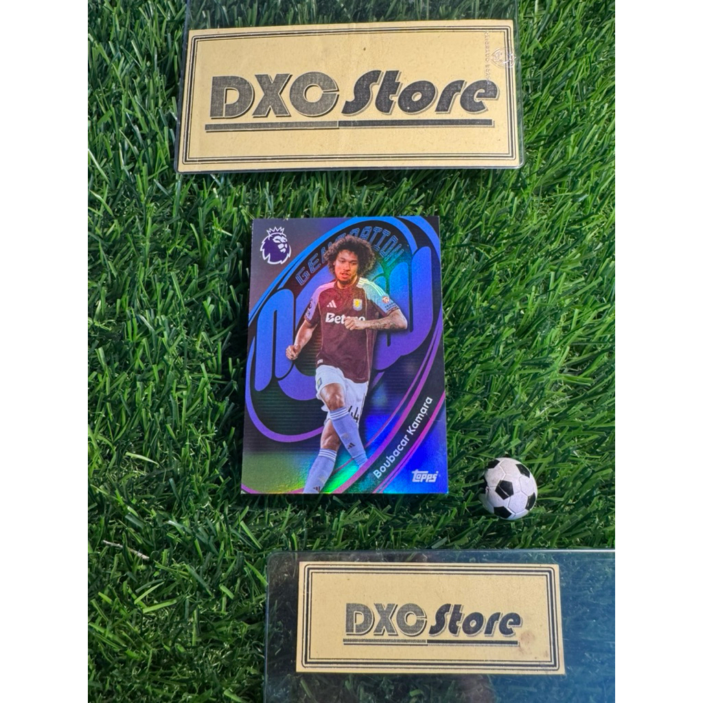 [ CHÍNH HÃNG ] - GENERATION NOW - TOPPS PREMIER LEAGUE 2026 - BOUBACAR KAMARA (ASTON VILLA)