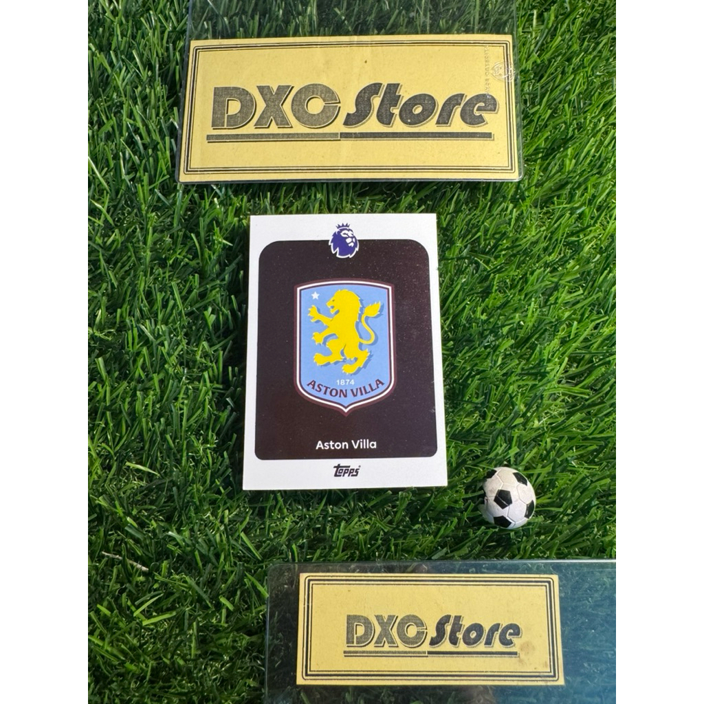 [ CHÍNH HÃNG ] - LOGO - TOPPS PREMIER LEAGUE 2026 - ASTON VILLA