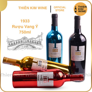 [Chính Hãng] - Rượu Vang Đỏ Ý 1933 Wine - 750ml