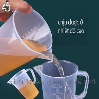 Ca Đong 3000ml Có Vạch Chia Định Lượng