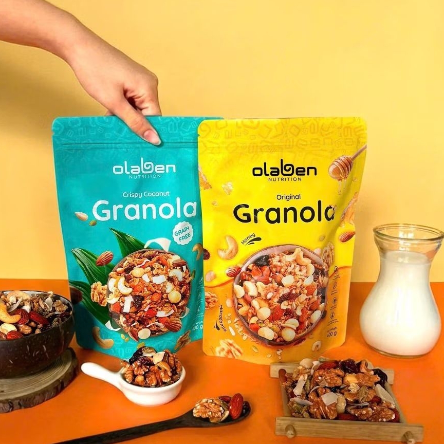 COMBO - Balance Boost Set - 1 Túi Granola Không Yến Mạch Và 1 Túi Granola Vị Truyền Thống