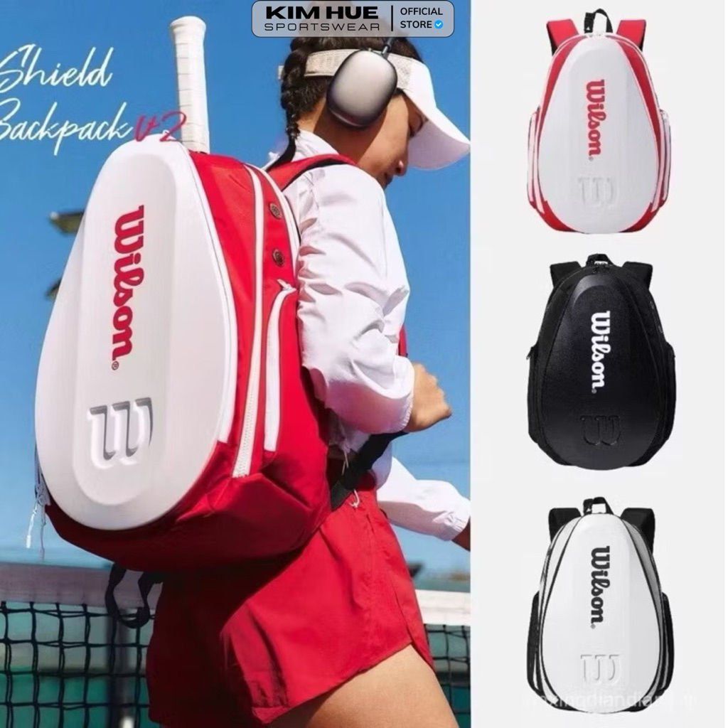 BALO PICKLEBALL TENNIS - Wilson Mẫu Mới Đứng Form, Da Cứng