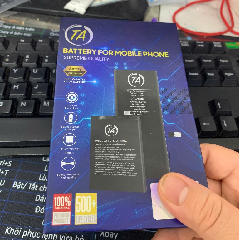 Pin BLP729: C21y, C25Y, Cụm loa chuông realme C21y / C25y