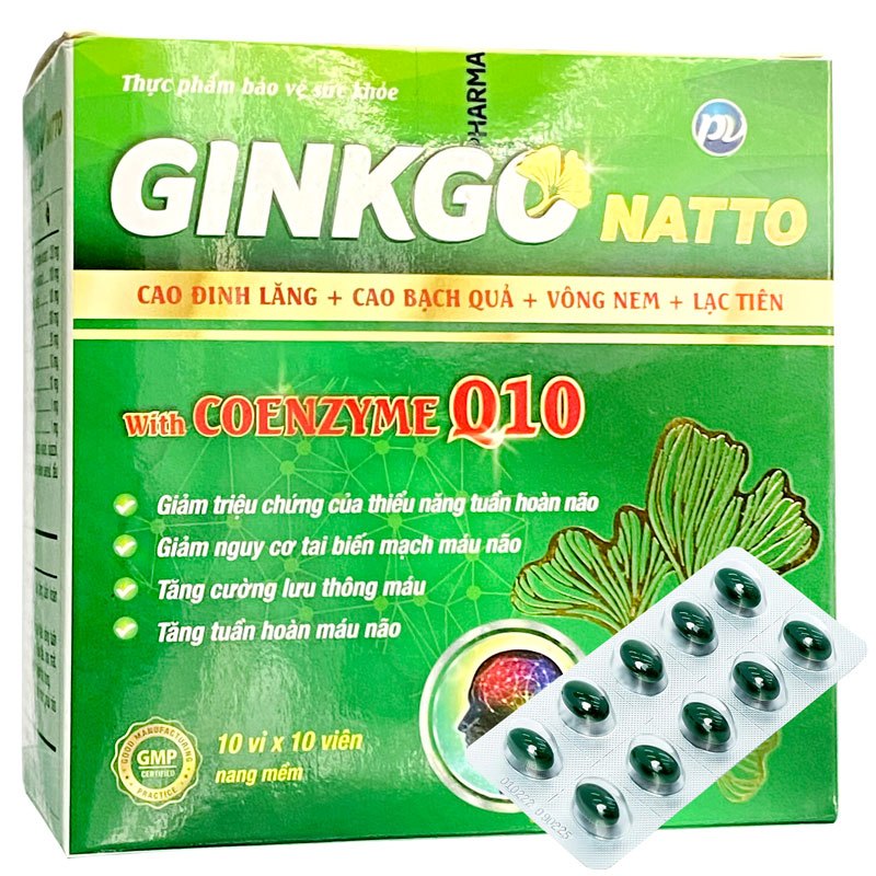 GINKGO NATTO  with Coenzym Q10 Phúc Vinh