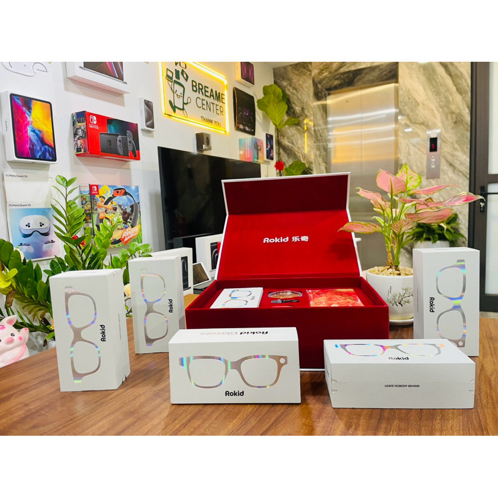 Rokid Glasses AI newseal fullbox Authentic 100%