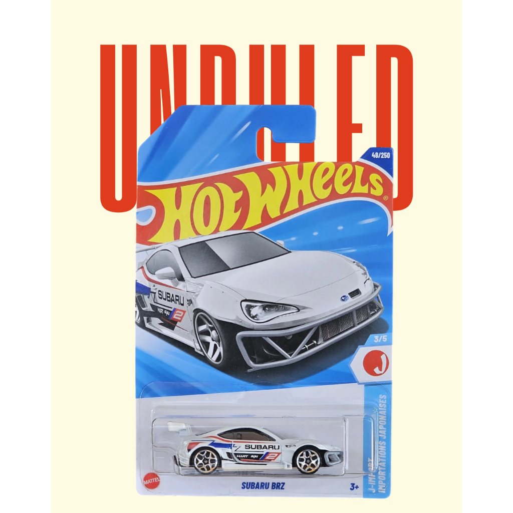 Xe Mô Hình Hot Wheels 1:64 Subaru BRZ | Case L 2025