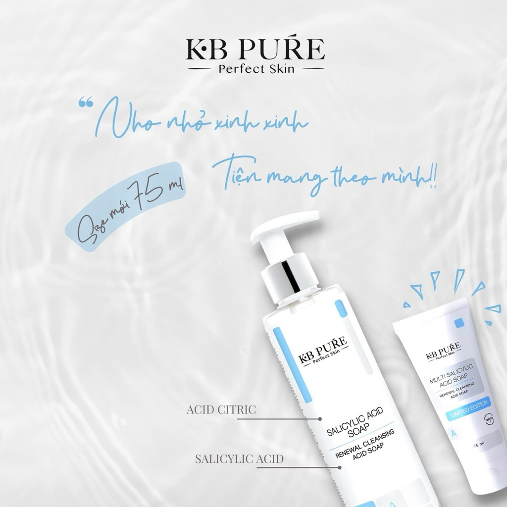 ✨ KB PURE - 𝐒𝐀𝐋𝐈𝐂𝐘𝐋𝐈𝐂 𝐒𝐎𝐀𝐏 - 𝐆el tẩy tế bào