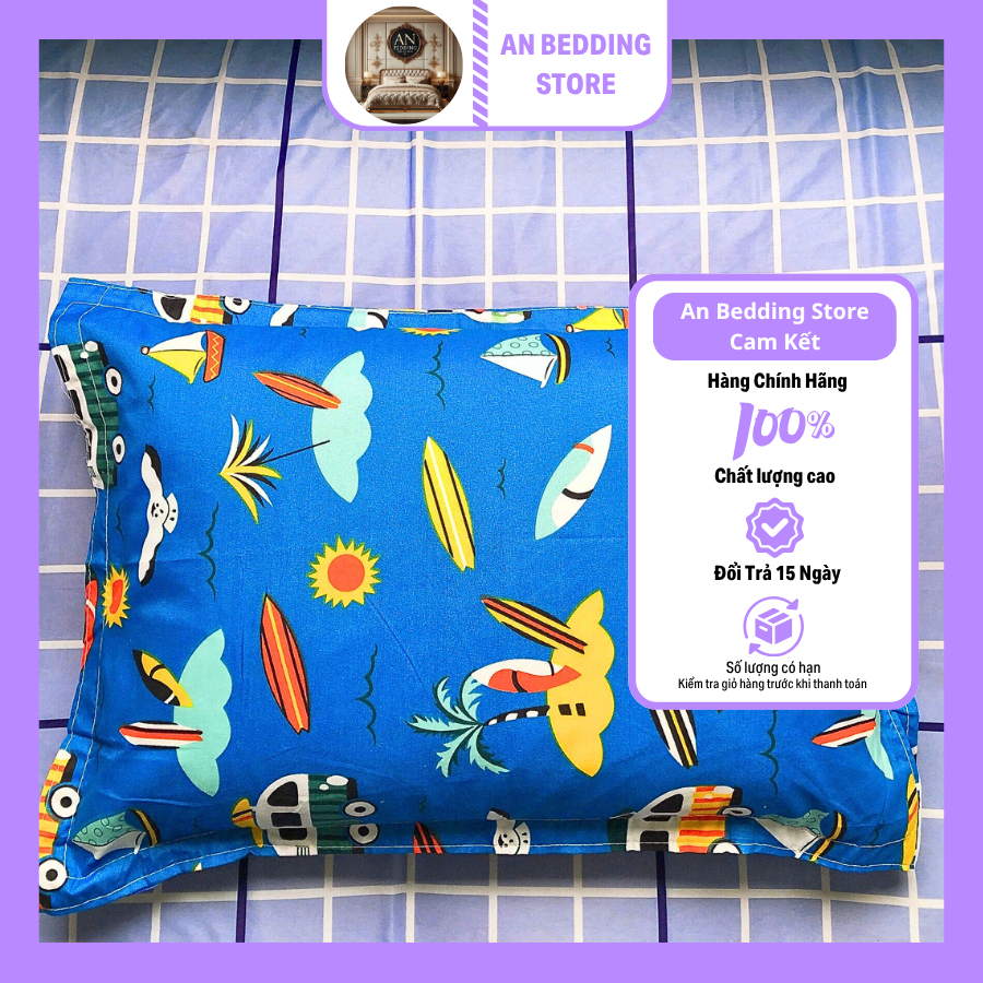 Vỏ gối nằm, Áo gối ôm, bao gối nằm, Dra gối, Bọc gối, vỏ áo gối ôm, ga gối, 50x70cm, 40x60cm