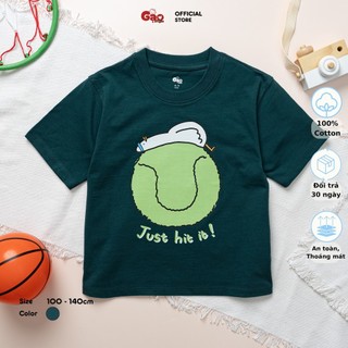 Áo Thun Bé Trai Gạo's Style Cotton 100% Mềm Mát Just Hit It - Áo Phông Cho Bé Trai Bé Gái Từ 12-35Kg