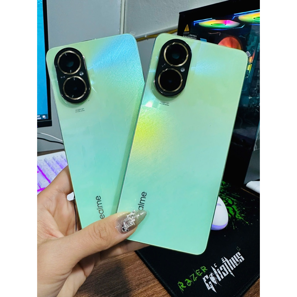 Full bộ realme C67 kèm kính cam + khay sim