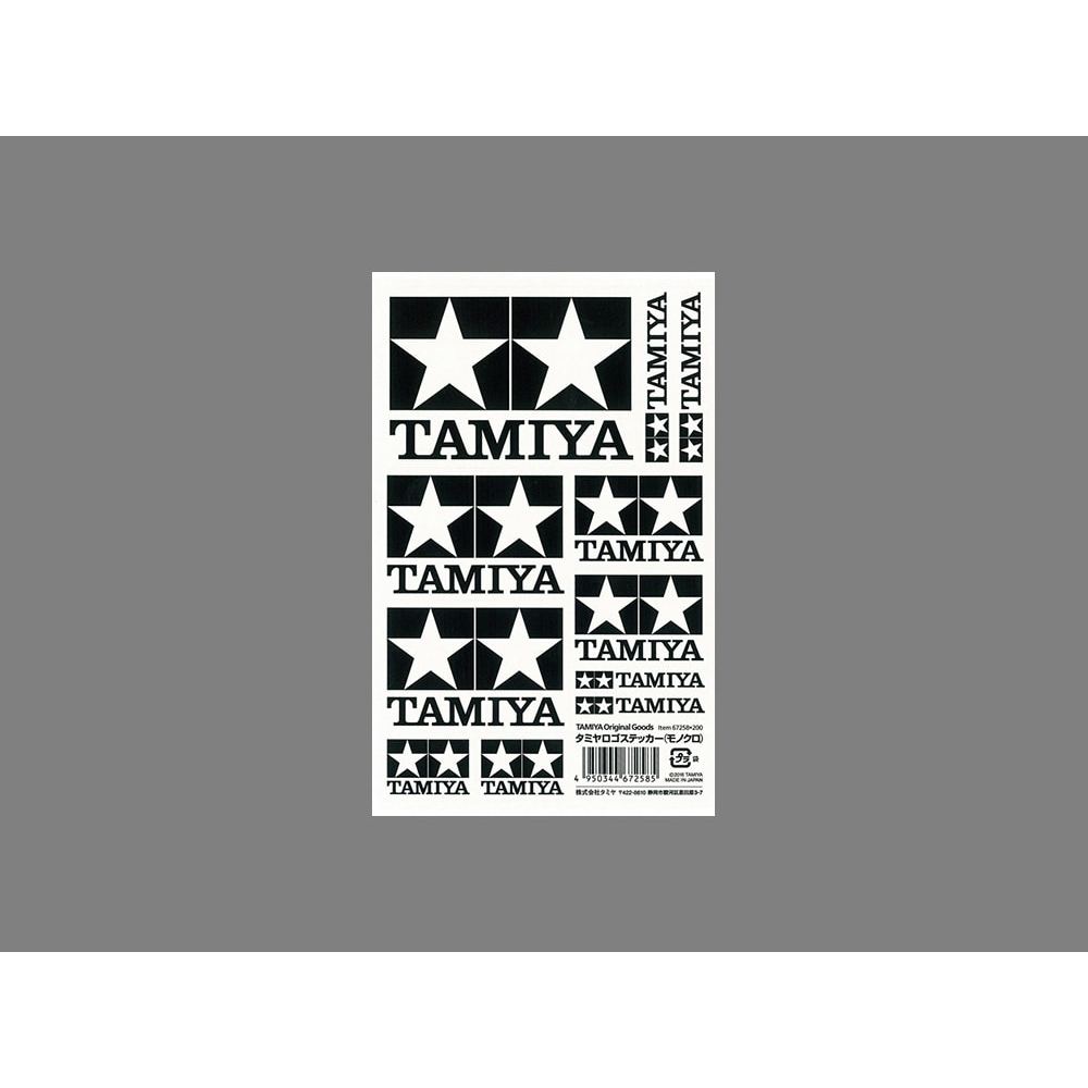 [TAMIYA] 67258 Tamiya Logo Stickers Mono