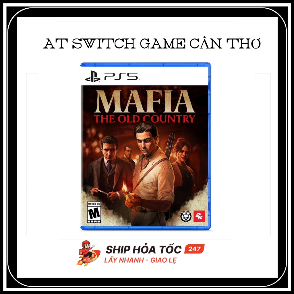 đĩa game mafia country PS5