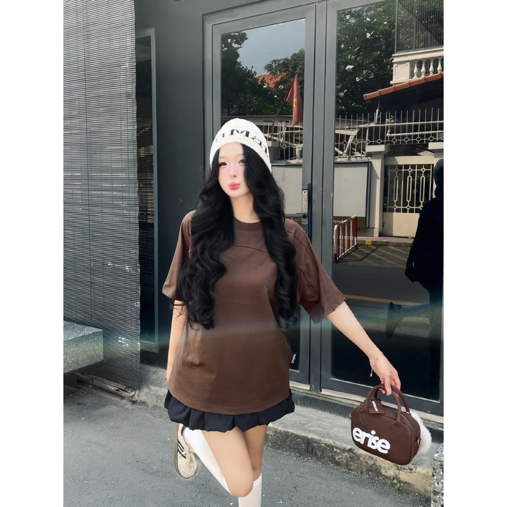 Áo thun boxy, zombie club, DOUBLE SEAM, form rộng nhẹ,couple unisex, cotton 2 chiều 250gsm