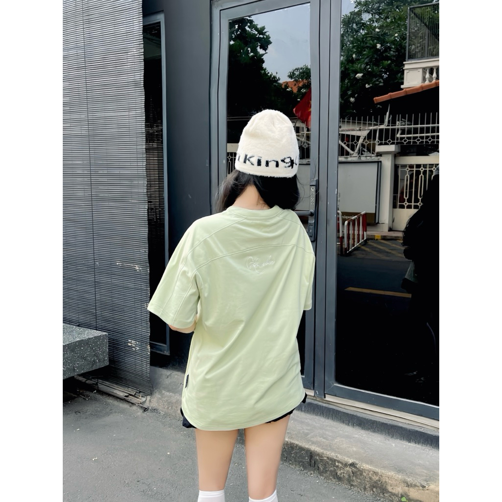 Áo thun boxy, zombie club, DOUBLE SEAM, form rộng nhẹ,couple unisex, cotton 2 chiều 250gsm | BigBuy360 - bigbuy360.vn