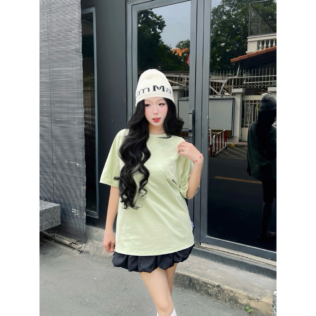 Áo thun boxy, zombie club, DOUBLE SEAM, form rộng nhẹ,couple unisex, cotton 2 chiều 250gsm | BigBuy360 - bigbuy360.vn