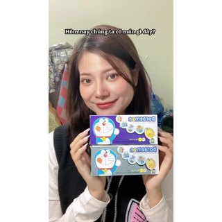 Bút Gel Thiên Long DOREMON GEL 0.5mm Viết Mượt Không Lem - Hộp 20 Cây Màu Tím