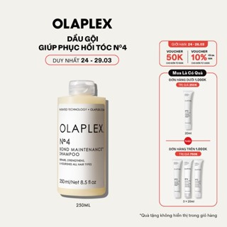 Dầu gội phục hồi tăng cường chắc khỏe tóc Olaplex No.4 Bond Maintenance Shampoo 250ml